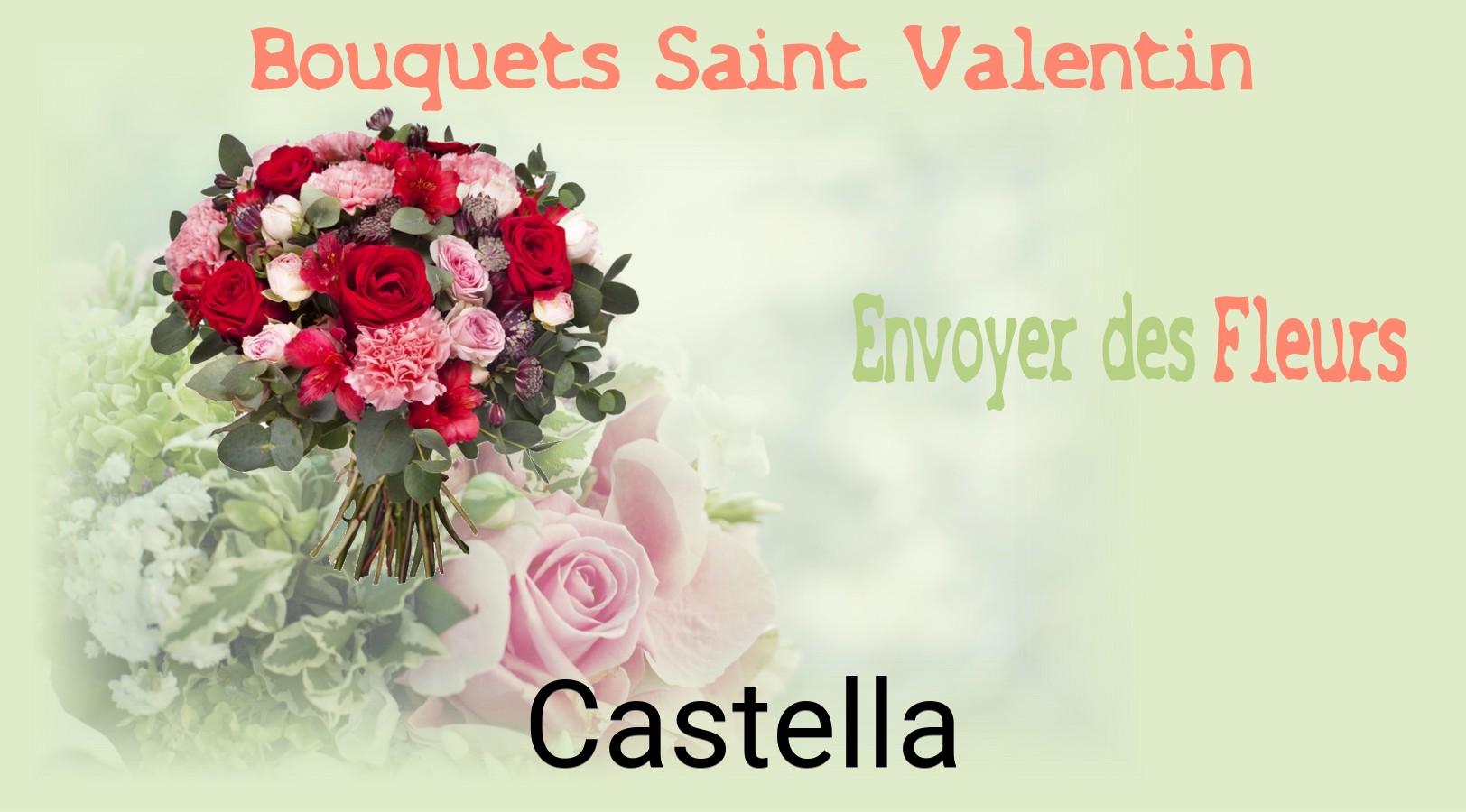 Roses de Saint-Valentin livrées à Castella